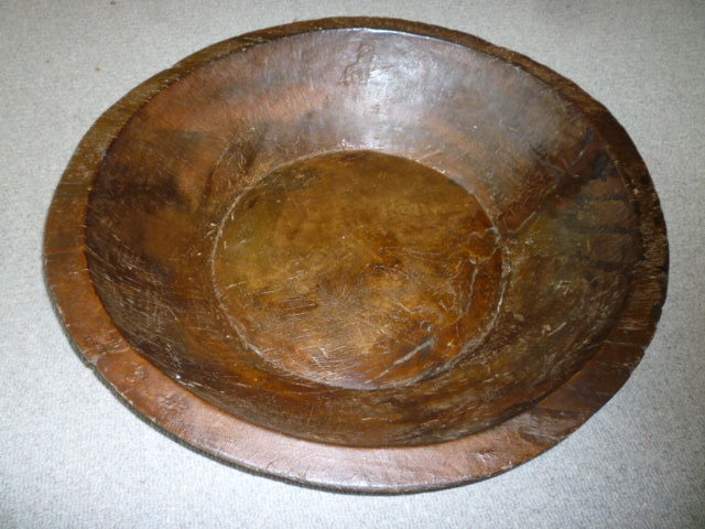 Appraisal: A LARGE TREEN BOWL possibly Indian late th century of