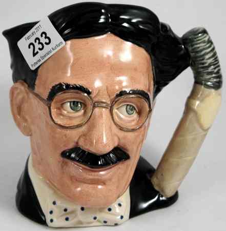 Appraisal: Royal Doulton Large Character Jug Groucho Marx D