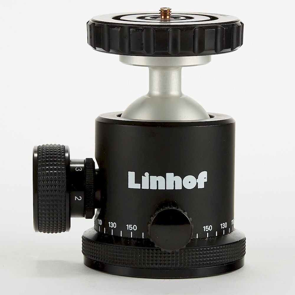 Appraisal: Linhof Camera Mount-Ball and Socket-Style Tripod Head Linhof camera mount