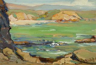 Appraisal: Franz A Bischoff Coastal signed lower right Franz A Bischoff