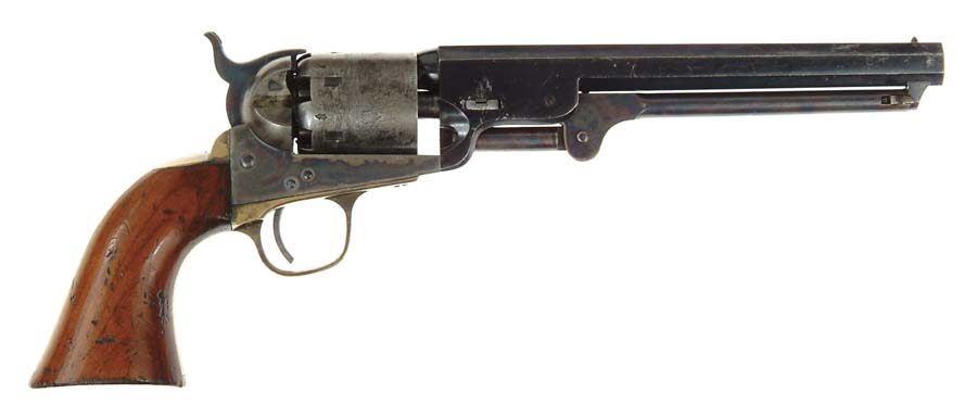 Appraisal: FINE COLT ENGLISH USED NAVY REVOLVER Cal SN Blue case