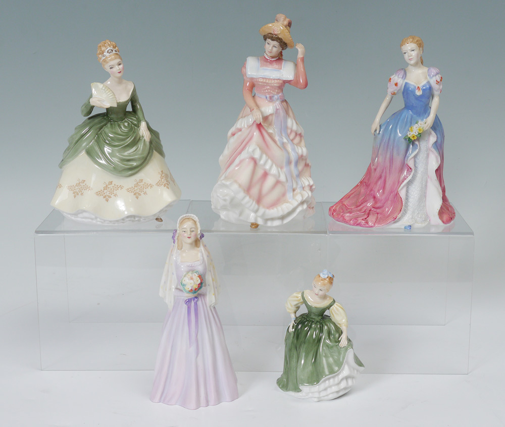 Appraisal: LOT OF ROYAL DOULTON LADIES Sweet Maid HN Fair Maid