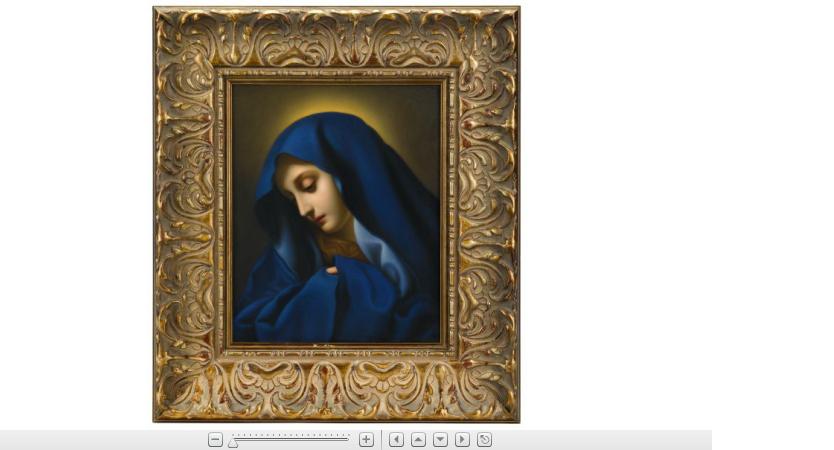 Appraisal: KPM porcelain plaque of Mary Magdalene The tall rectangular plaque