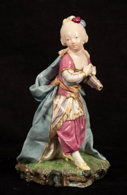 Appraisal: A Hoechst figure of a girl dressed as a Sultan