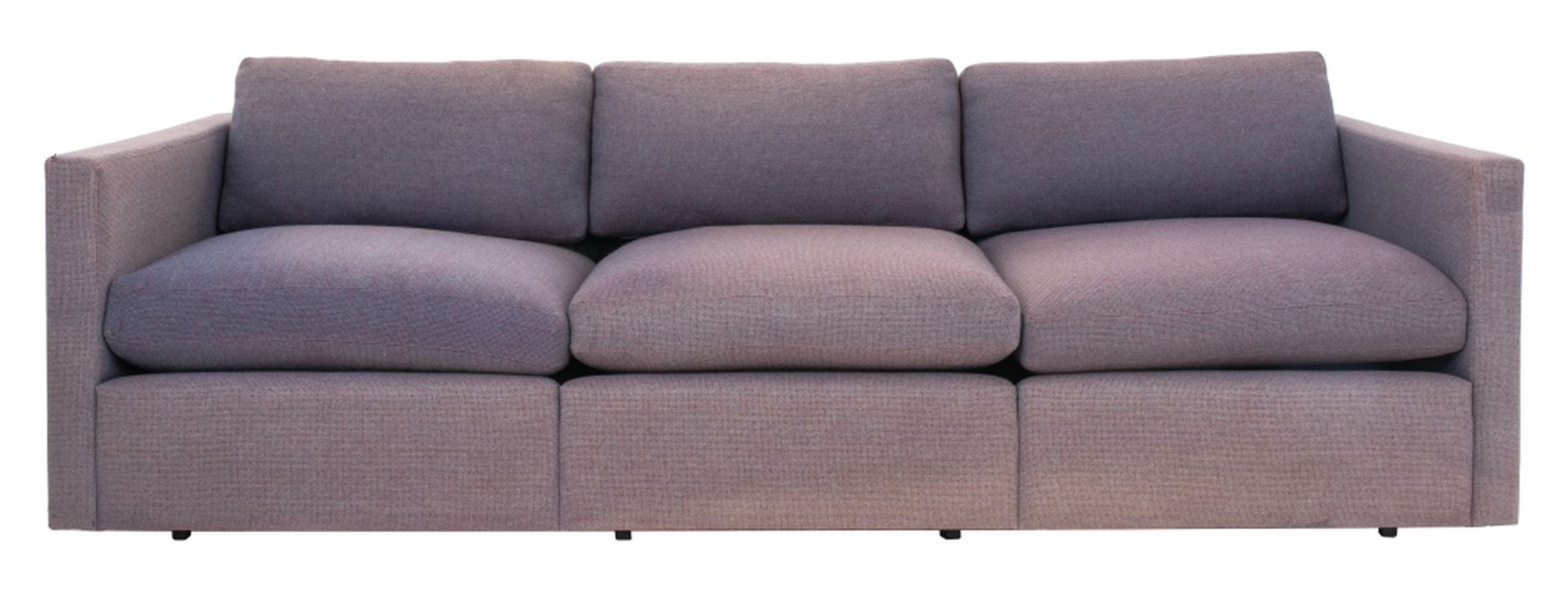 Appraisal: CHARLES PFISTER FOR KNOLL THREE SEATER SOFA S Charles Pfister