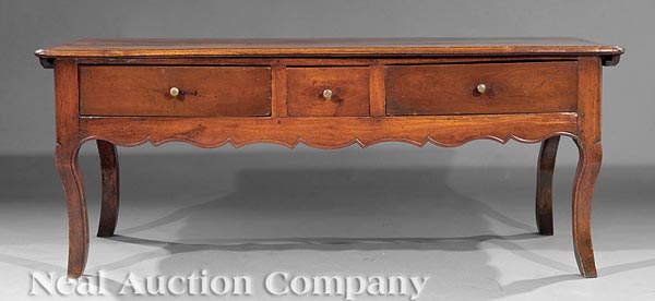 Appraisal: An Important American Rococo Carved and Laminated Rosewood Center Table