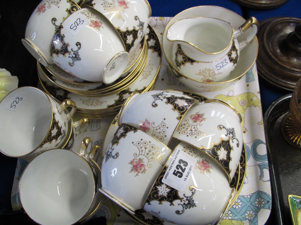 Appraisal: Paragon teaset comprising twelve cups saucers plates etc