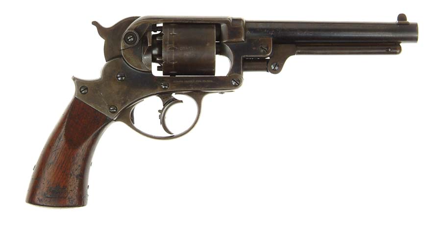 Appraisal: STARR DBL ACTION ARMY REVOLVER SN Cal rnd bbl Inspector