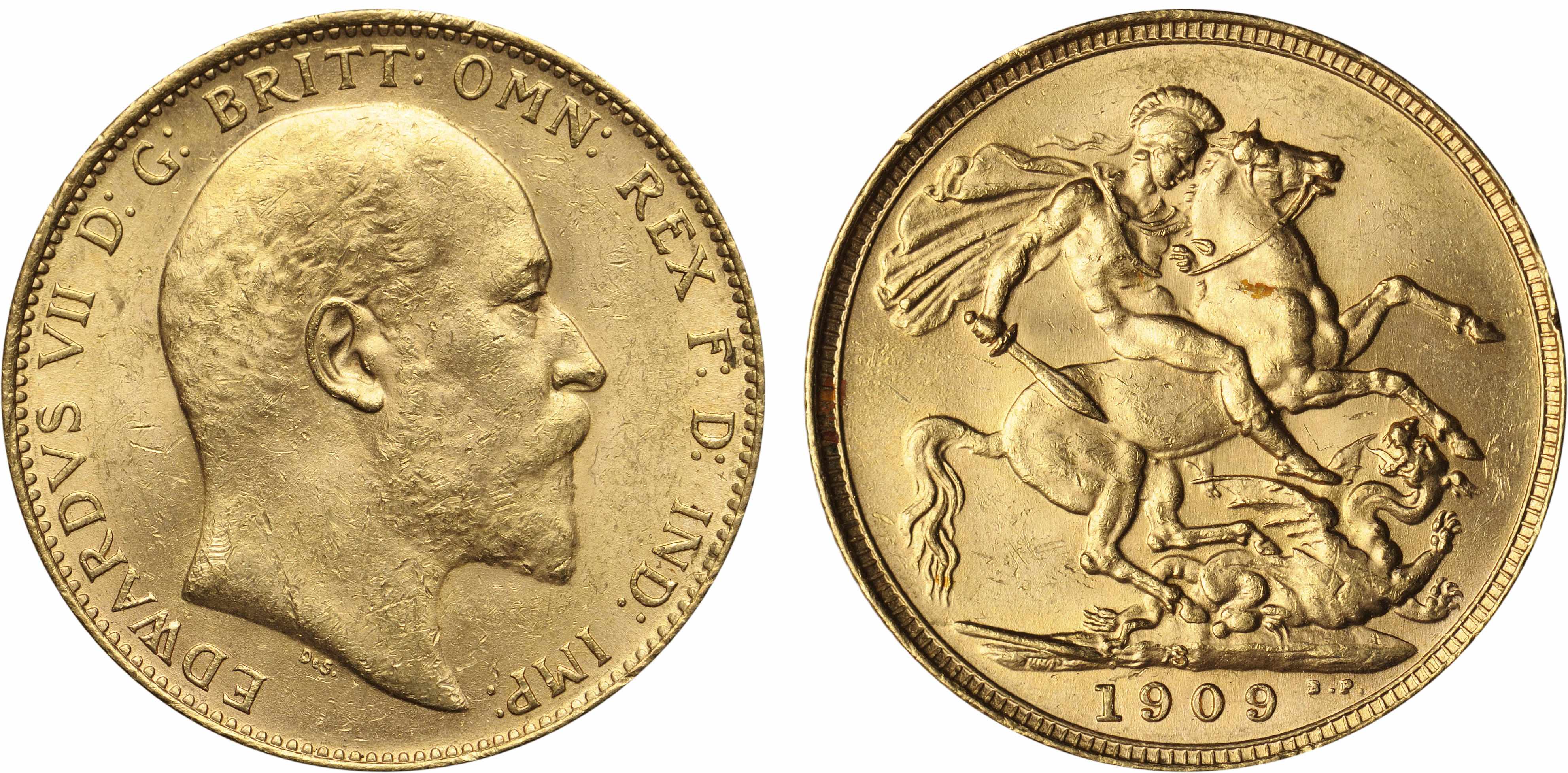 Appraisal: Australia Edward VII Sovereign -S KM- A highly lustrous well