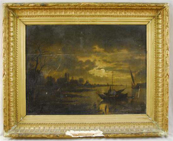 Appraisal: IN THE STYLE OF AERT VAN DER NEER Dutch -