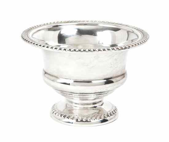 Appraisal: An American Sterling Silver Bowl Arrowsmith of flared circular form