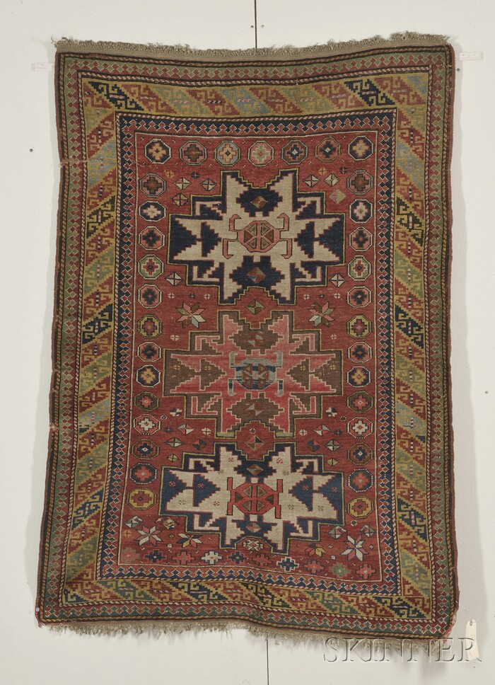 Appraisal: Kuba Rug Northeast Caucasus last quarter th century small edge