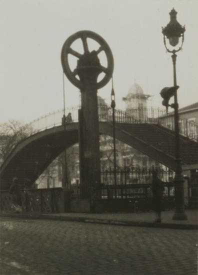 Appraisal: KRULL GERMAINE - Untitled Parisian street scene Silver print x