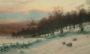 Appraisal: After Joseph Farquharson RA ROI - - The Day Departing