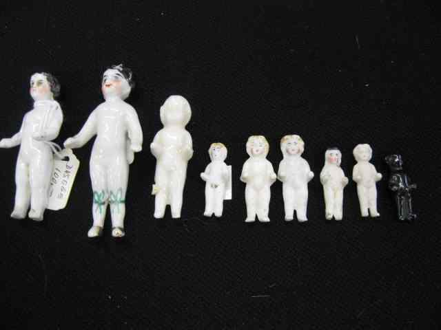 Appraisal: Collection of ''Frozen Charlotte'' Dolls miniature '' to '' including