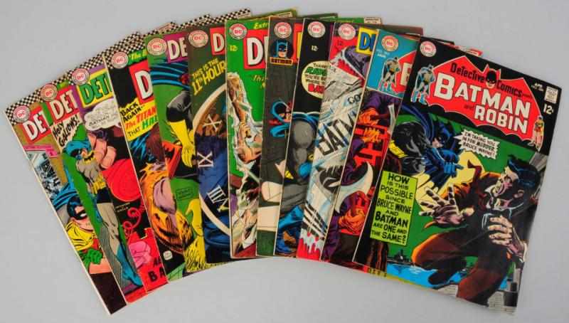 Appraisal: Lot of s Detective Comic Books Click for full description