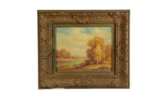 Appraisal: LANDSCAPE AMERICAN OR EUROPEAN ST HALF- TH CENTURY Oil on