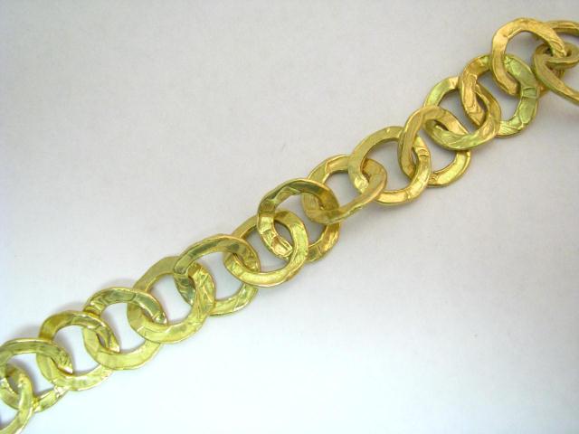 Appraisal: K Yellow Gold Designer Bracelet