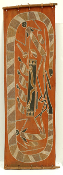 Appraisal: Artist Unknown Oenpelli - Western Arnhem Land Rainbow Serpent Female