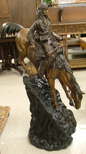 Appraisal: AFTER FREDERIC SACKRIDER REMINGTON American - The Mountain Man introduced