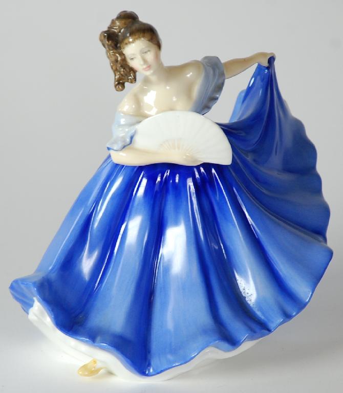 Appraisal: ROYAL DOULTON CHINA FIGURE 'ELAINE' HN in high printed mark