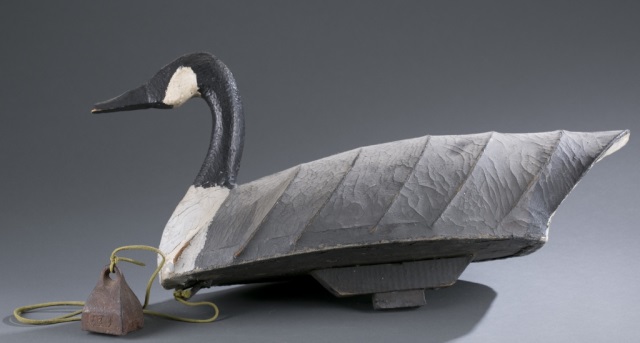 Appraisal: Canvas-Back Canadian Goose Decoy H x L x D Provenance