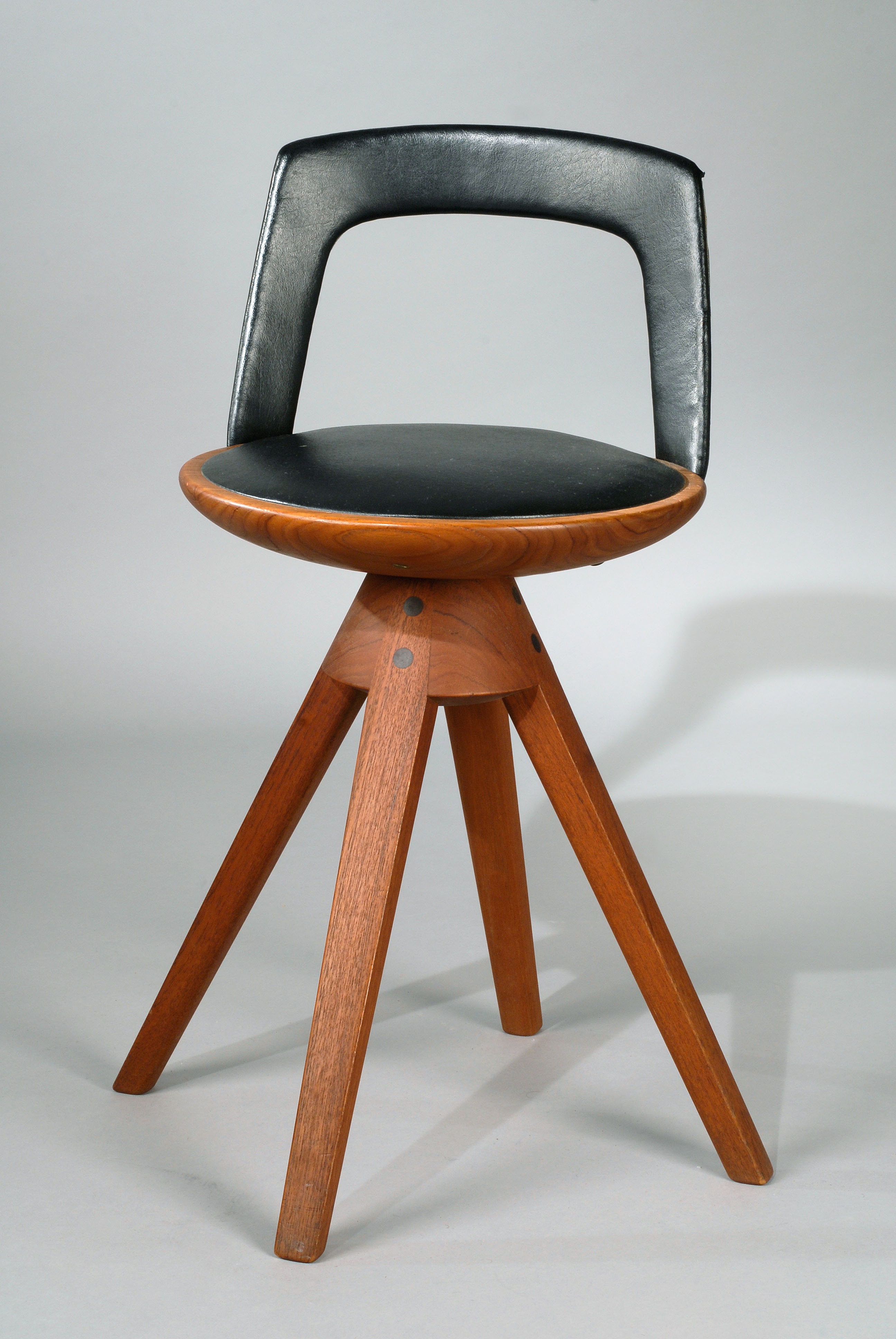 Appraisal: TOVE EDVARD KINDT-LARSEN STOOL Danish Mid- th CenturyDesigned by Tove