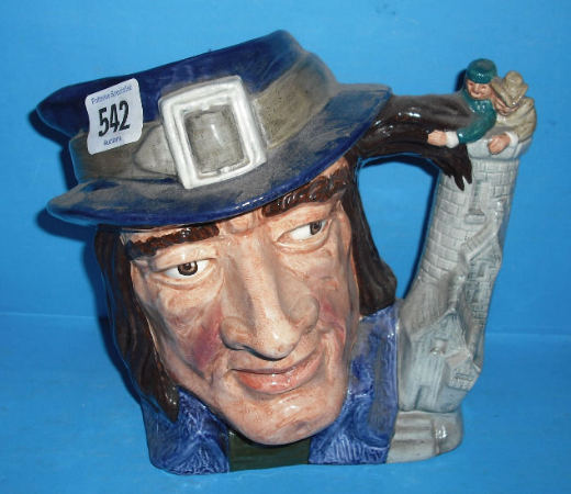 Appraisal: Royal Doulton Large Character jug Gulliver D restored