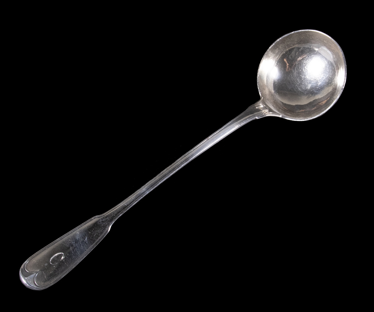 Appraisal: EARLY CONTINENTAL SILVER LADLE Late th - Early th c