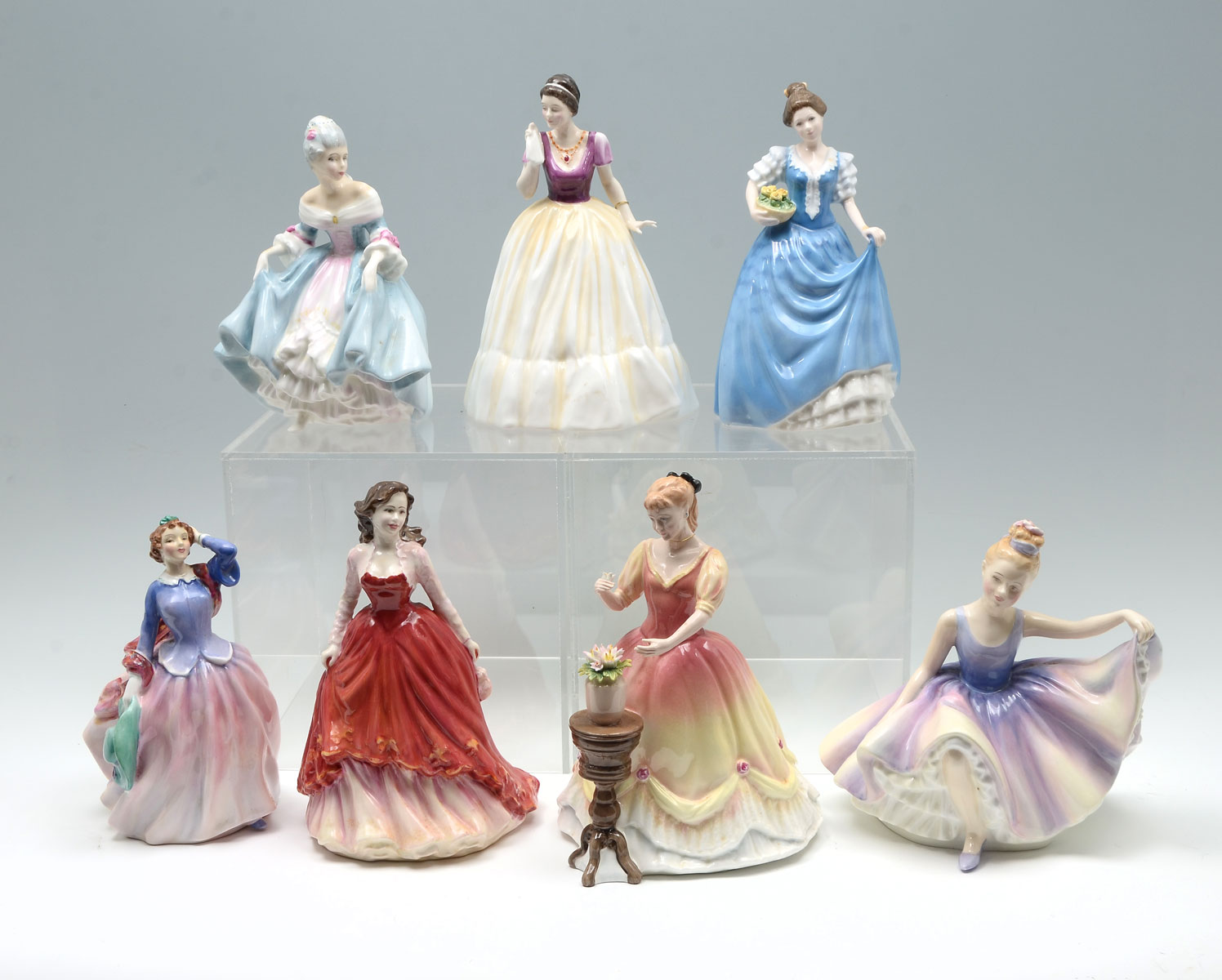 Appraisal: ROYAL DOULTON LADIES ''Southern Belle'' HN ''Miranda'' HN ''Helen'' HN