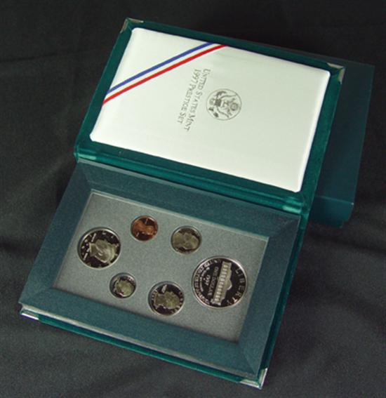 Appraisal: Prestige Set Contains proof coins plus Botanic Garden proof silver