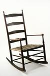 Appraisal: SHAKER CHAIR - th C Mt Lebanon Shaker arm chair