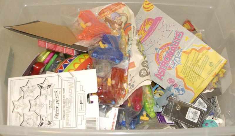 Appraisal: Lot of Assorted s- s Toy Items This lot includes