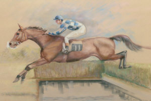 Appraisal: John Rattenbury Skeaping RA - - Out in Front pastel