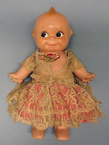 Appraisal: Compo Kewpie Red heart decal on front reads KEWPIE DES