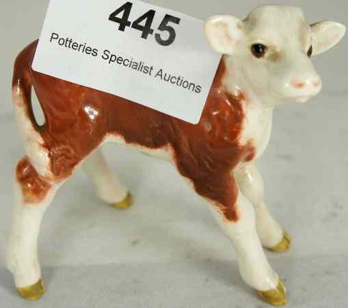 Appraisal: Beswick Model of a Hereford Calf B