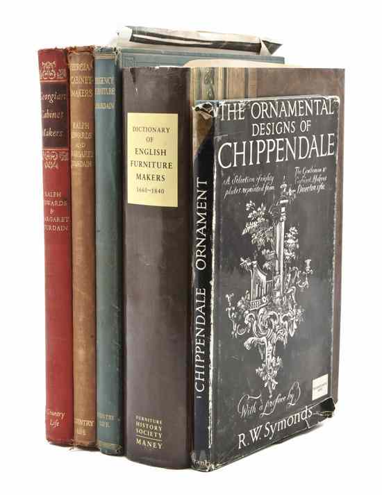 Appraisal: A Group of Books Pertaining to English Furniture and Cabinetmakers