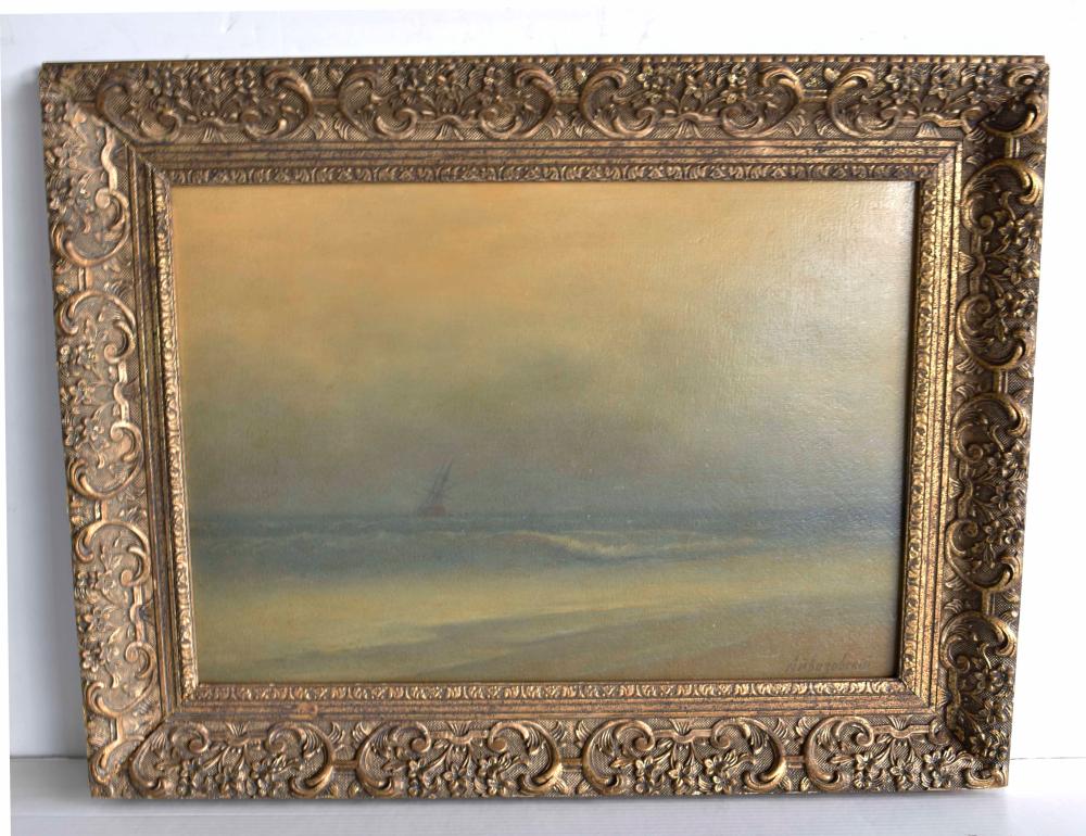 Appraisal: IVAN AIVAZOVSKY RUSSIAN - PAINTINGAttributed to Seascape with Ship in