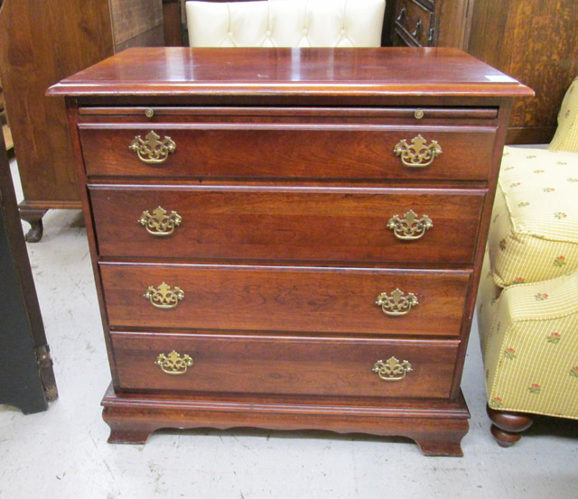 Appraisal: FEDERAL STYLE MAHOGANY BACHELOR'S CHEST American th century having four