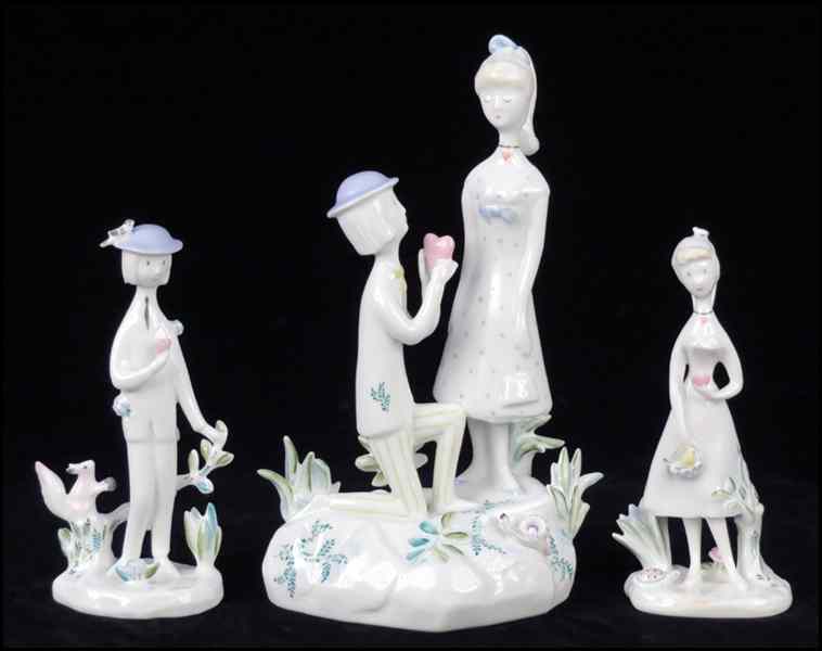 Appraisal: RAYMOND PEYNET FOR ROSENTHAL STUDIO LINE PORCELAIN FIGURAL GROUP Together