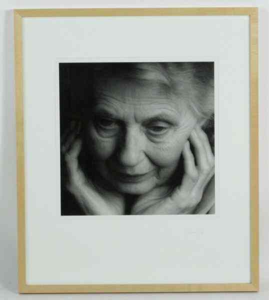 Appraisal: Jane Terry NC ''Silence I''gelatin silver print signed on mat