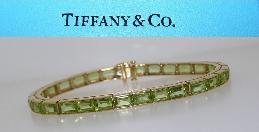 Appraisal: Vintage Tiffany Co k Yellow Gold Bracelet Vintage Tiffany Co