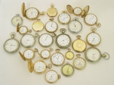 Appraisal: PW s- Elgin and Waltham project watches many GF including