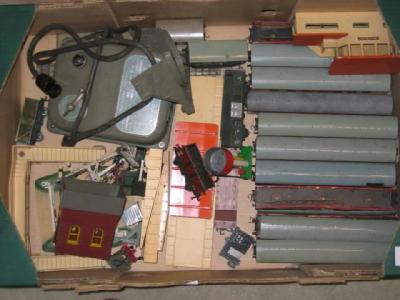 Appraisal: A Hornby Dublo rolling stock and track side accessories including