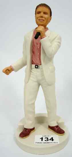 Appraisal: Coalport Matt Figure of Sir Cliff Richard Limited Edition