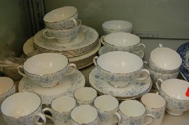 Appraisal: BELLE FLEUR' WEDGWOOD DINNER SERVICE