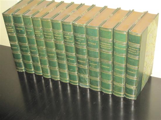 Appraisal: RALPH WALDO EMERSON volume centenary edition Very good condition Green