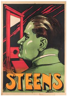 Appraisal: Steens Magic Poster Steens Paris Loril Rue de Clingnancourt ca