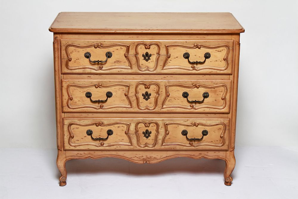 Appraisal: French Provincial Manner Three Drawer Chest French Provincial manner three