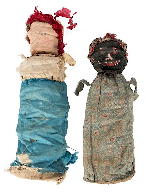 Appraisal: Two Spring Dolls Owned by Dante Dante Harry August Jansen